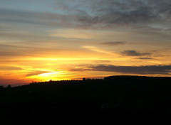  Nature Coucher de soleil sur CAMEMBERT