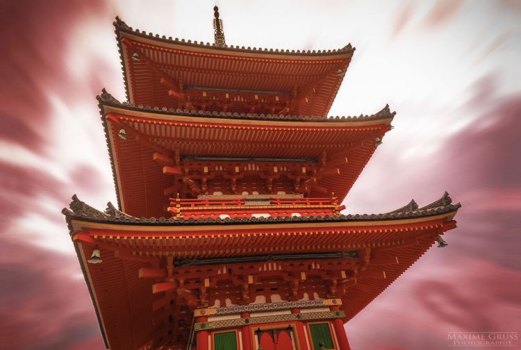 Fonds d'cran Voyages : Asie Japon Red Temple