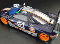  Voitures Mc Laren F1 GTR #24  (4éme place Le Mans 95)