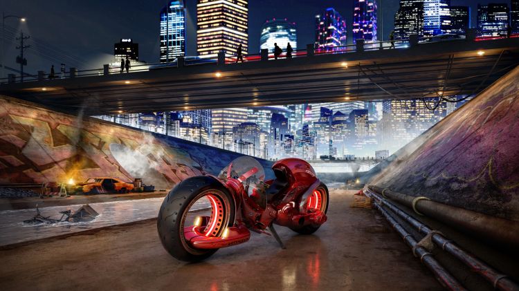 Fonds d'cran Art - Numrique 3D Akira tribute