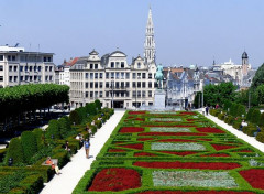  Voyages : Europe Bruxelles, le Mont des Arts