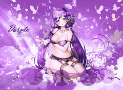 Fonds d'cran Erotic Art Purple Heart