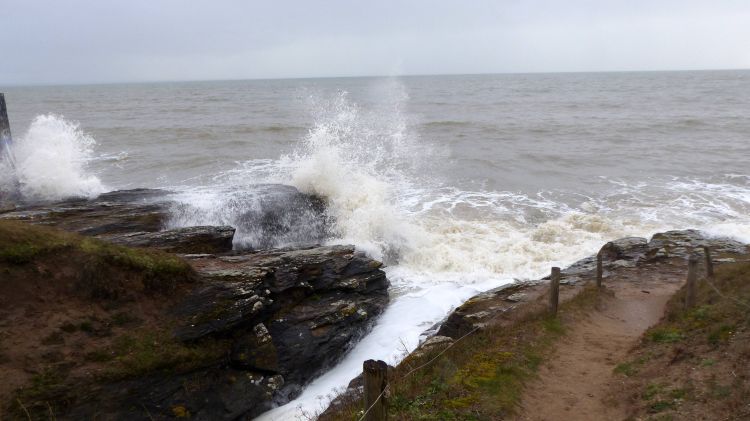 Wallpapers Nature Seas - Oceans - Beaches Tempête Damgan