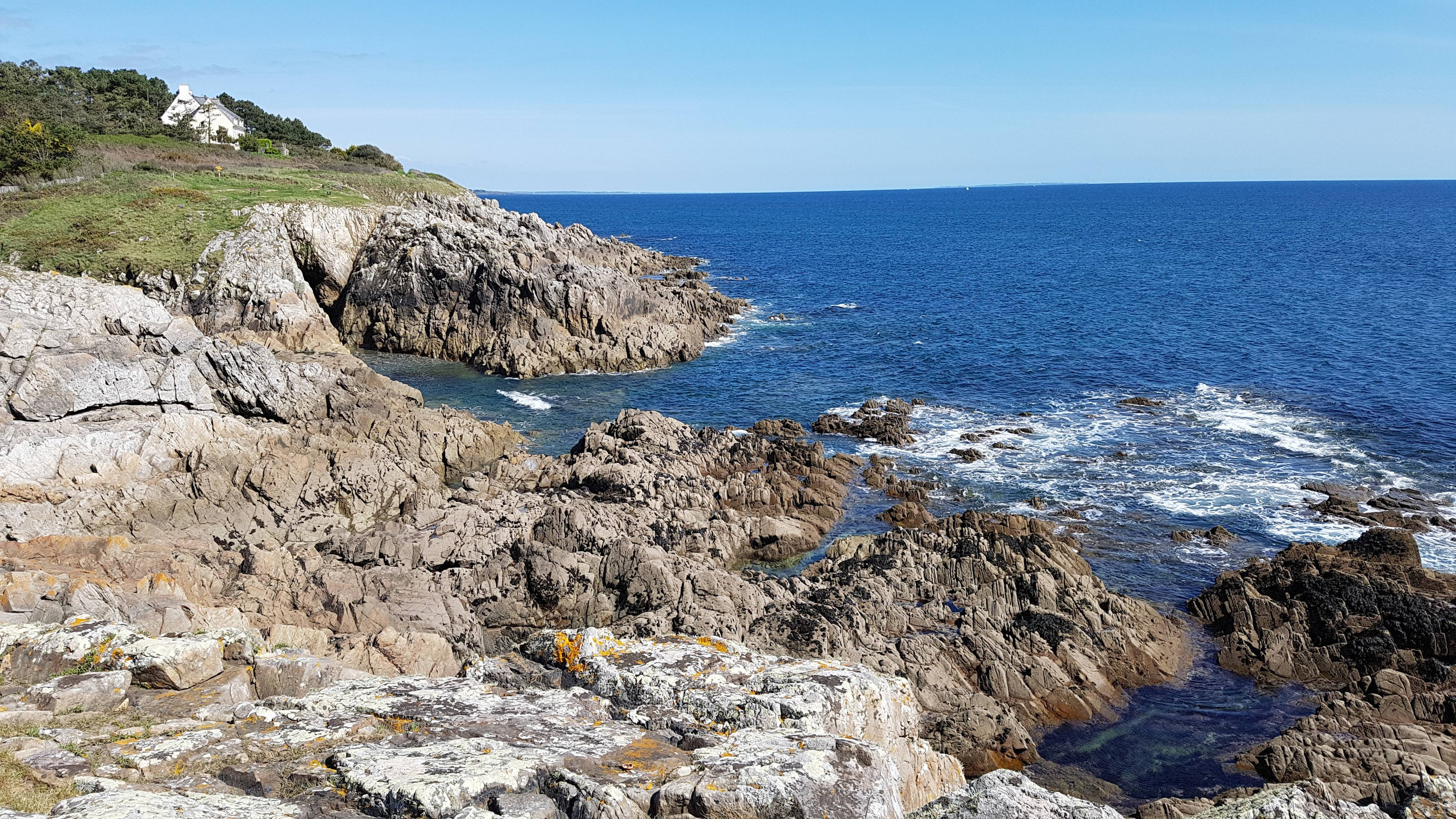 Fonds d'cran Nature Mers - Ocans - Plages Sentier côtier Névez 01