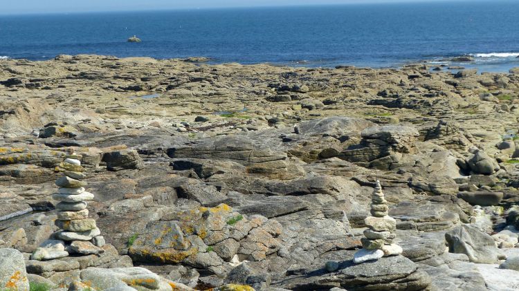 Wallpapers Nature Seas - Oceans - Beaches Sentier côtier rocher de Goudoul 04