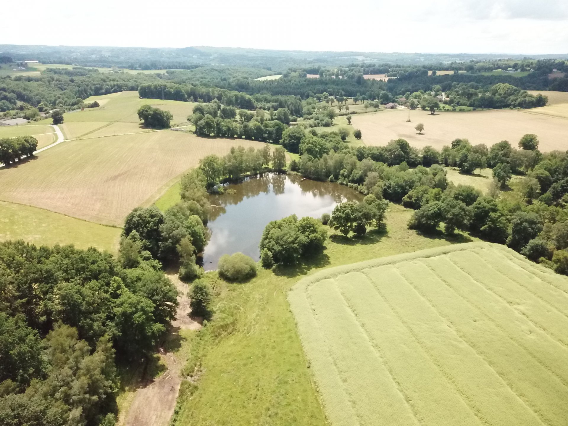 Wallpapers Nature Lakes - Ponds Etang de la Ht vienne