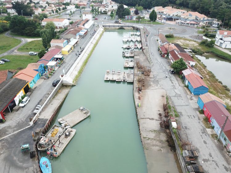 Fonds d'cran Constructions et architecture Ports - Quais port ile d"oleron