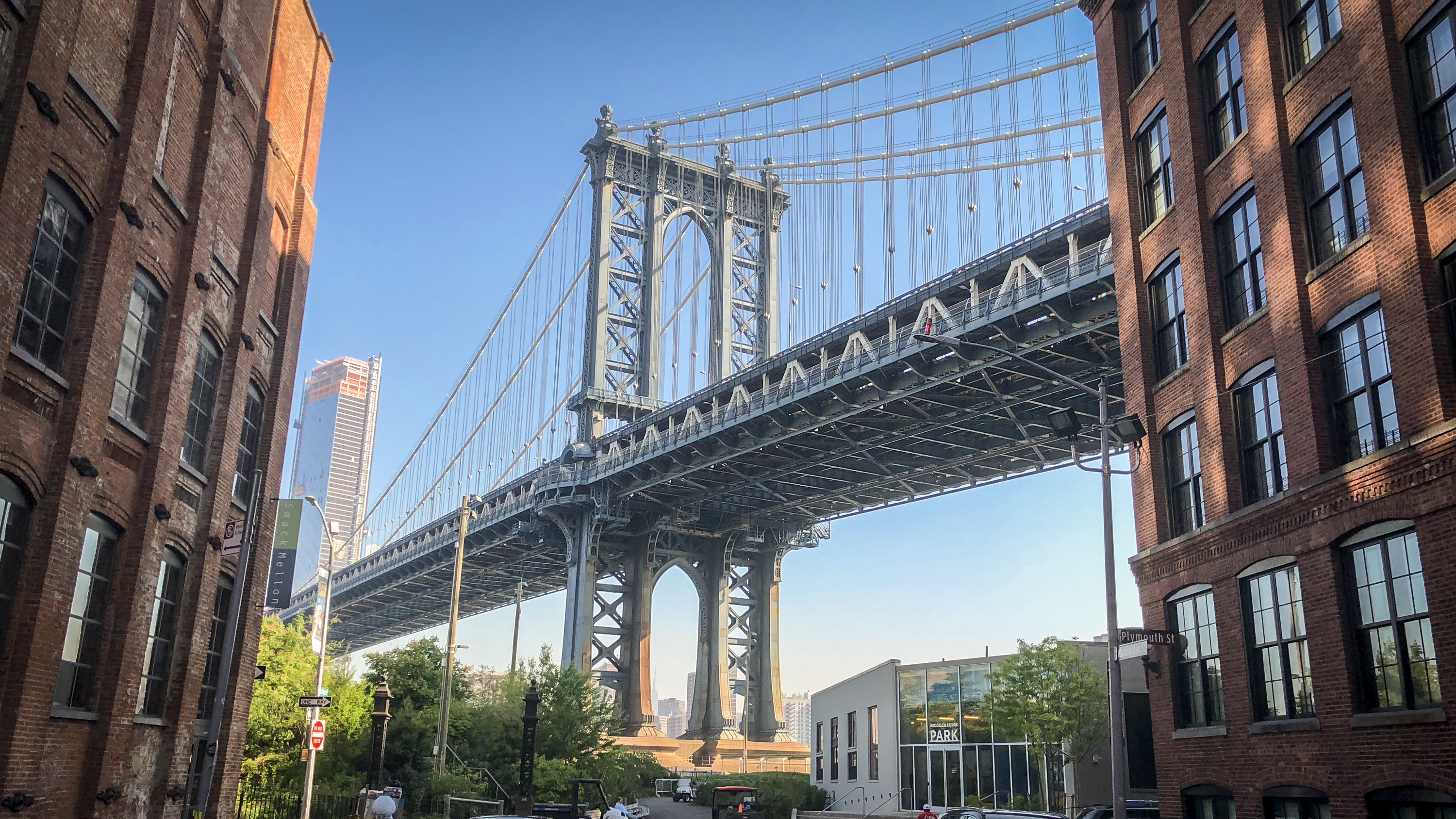 Fonds d'cran Voyages : Amrique du nord Etats-Unis > New York Manhattan bridge