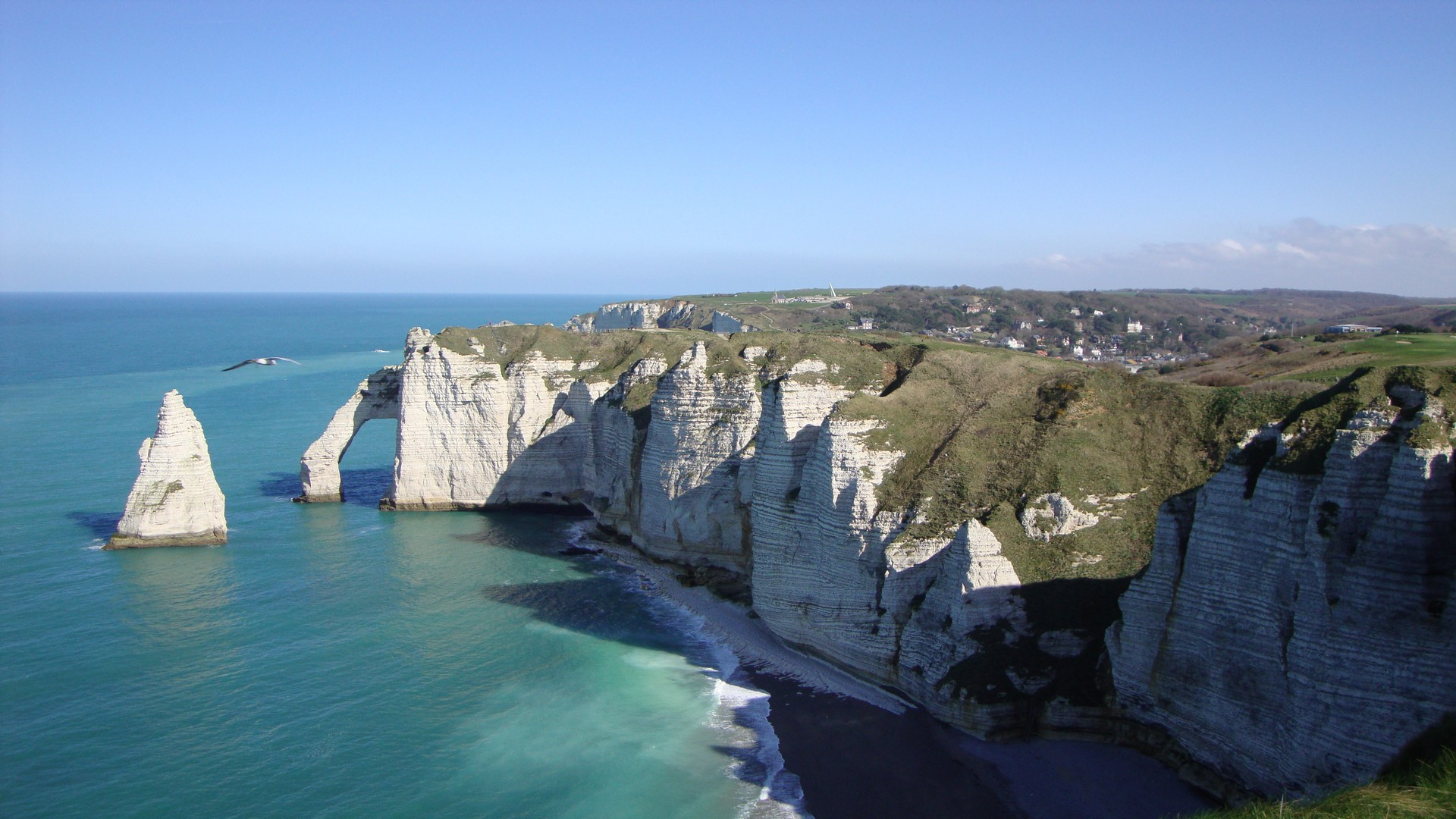 Fonds d'cran Nature Falaises Falaise d'Etretat