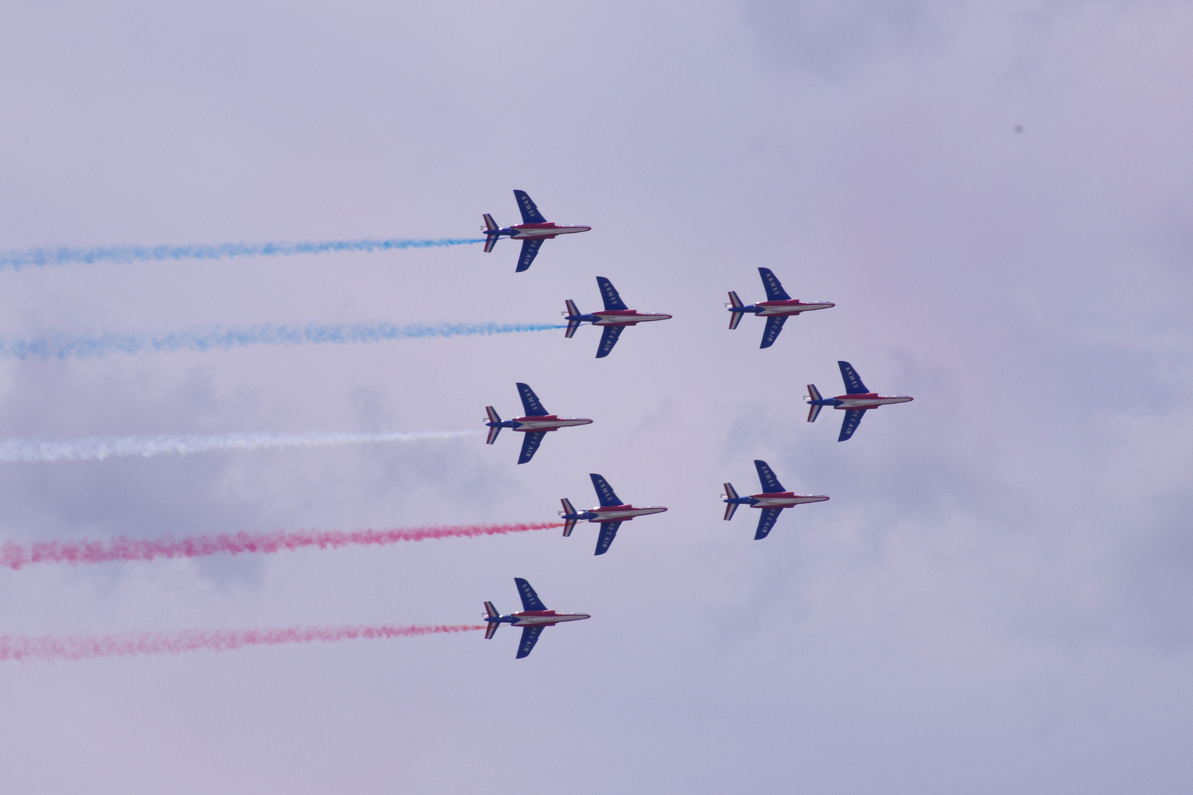 Fonds d'cran Avions Meetings aériens PATROUILLE DE FRANCE