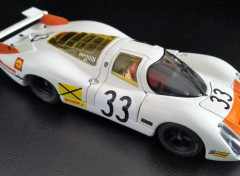  Voitures PORSCHE 908 (3éme place 24 Heures du Mans 1968)