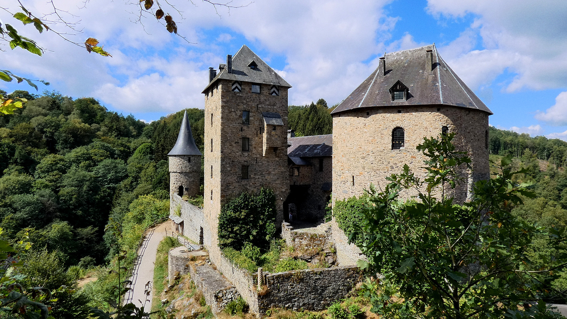 Fonds d'cran Voyages : Europe Autriche Le chteau de Reinhardstein