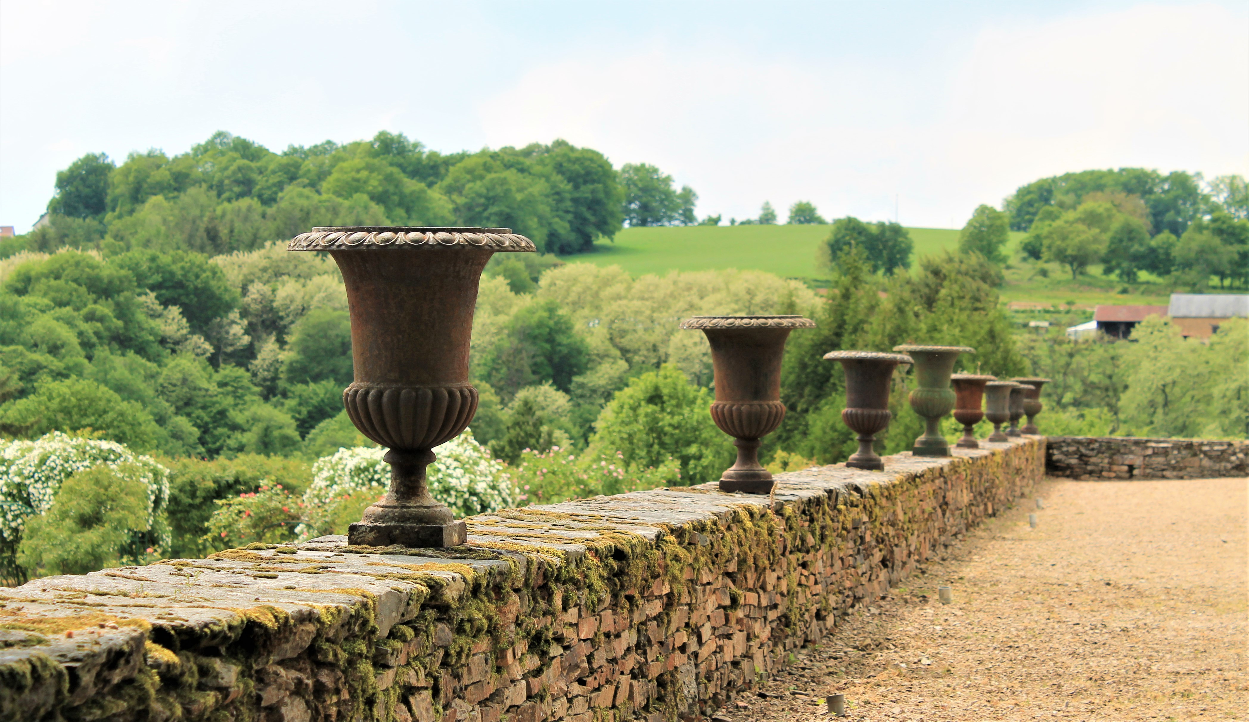 Fonds d'cran Nature Parcs - Jardins chteau de jumilhac le grand (dordogne)