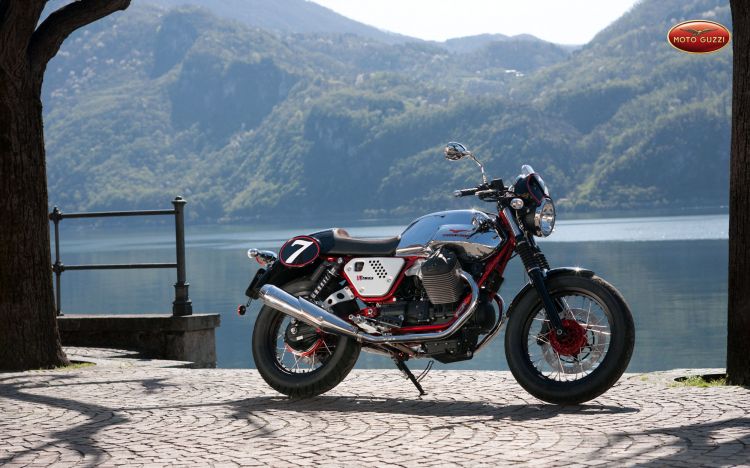 Fonds d'cran Motos Moto Guzzi Moto Guzzi V7 racer