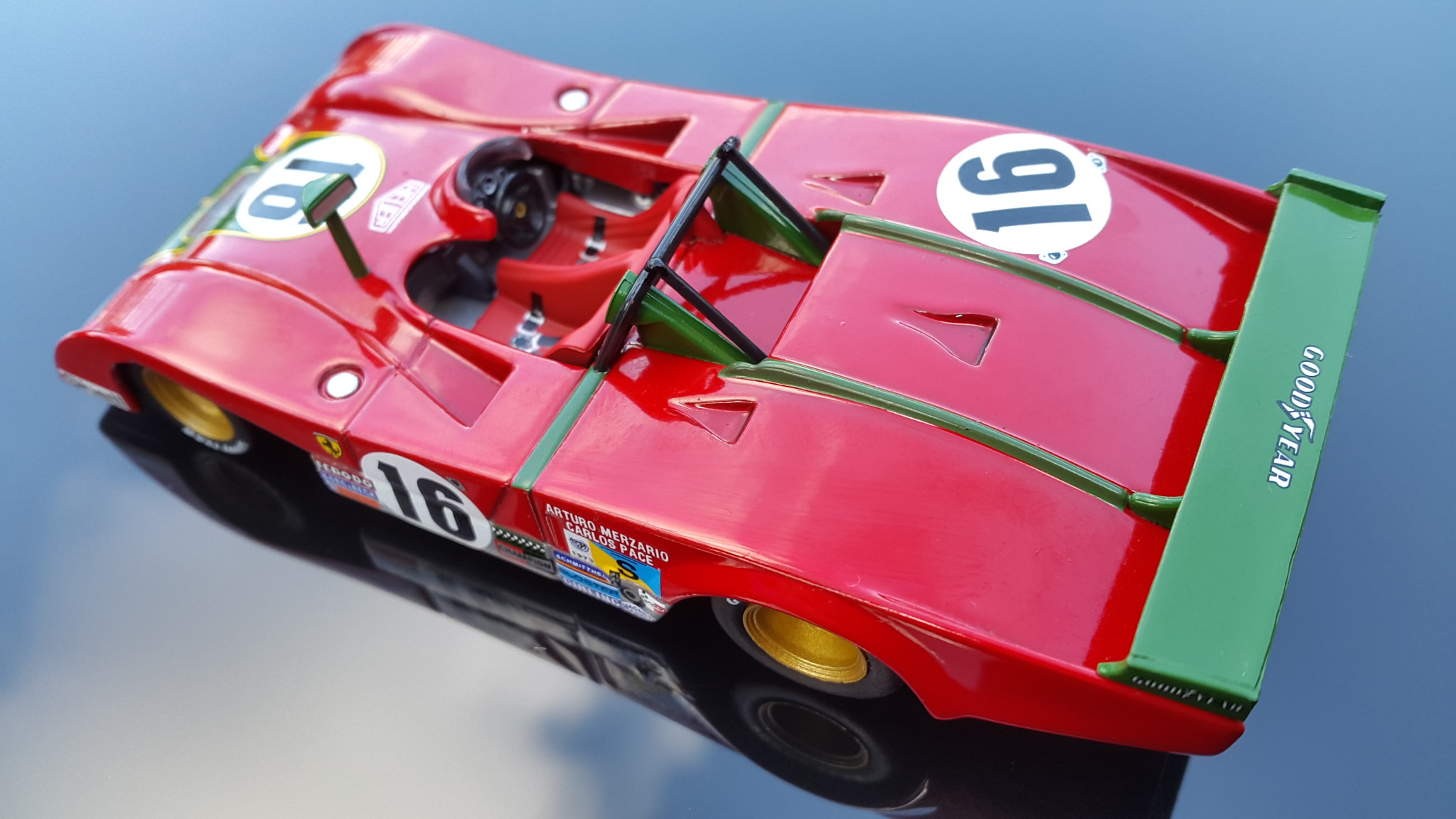 Wallpapers Cars Cars - Toys FERRARI 312 PB (24 Heures du Mans 1973)