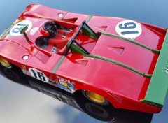  Cars FERRARI 312 PB (24 Heures du Mans 1973)