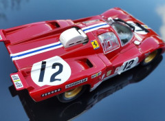  Voitures Ferrari 512 S ( 2éme place Le Mans 1971 )