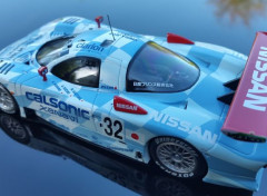  Voitures Nissan R390 GT1 (3éme place Le Mans 1998)