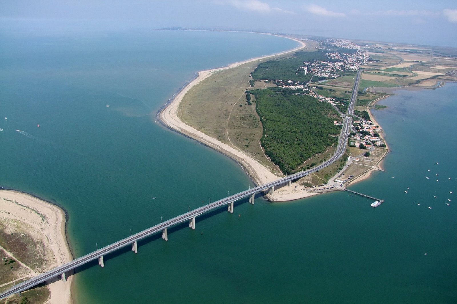 Wallpapers Nature Seas - Oceans - Beaches Pont de Noirmoutier