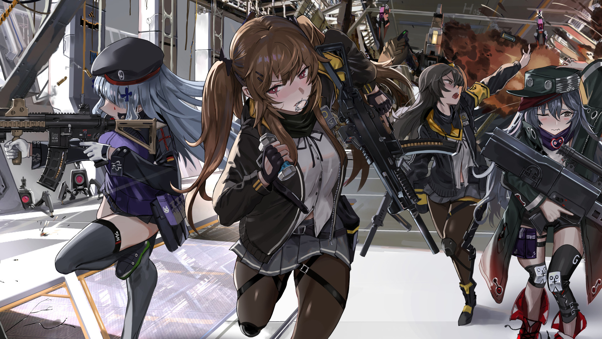 Wallpapers Video Games Girls Frontline 