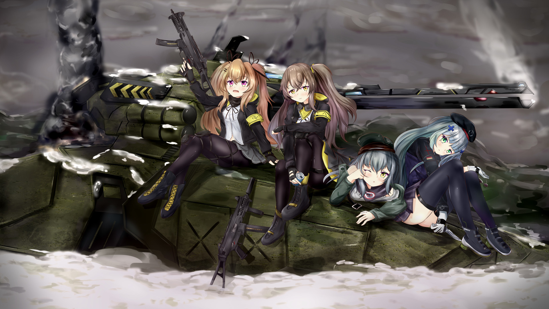 Wallpapers Video Games Girls Frontline 