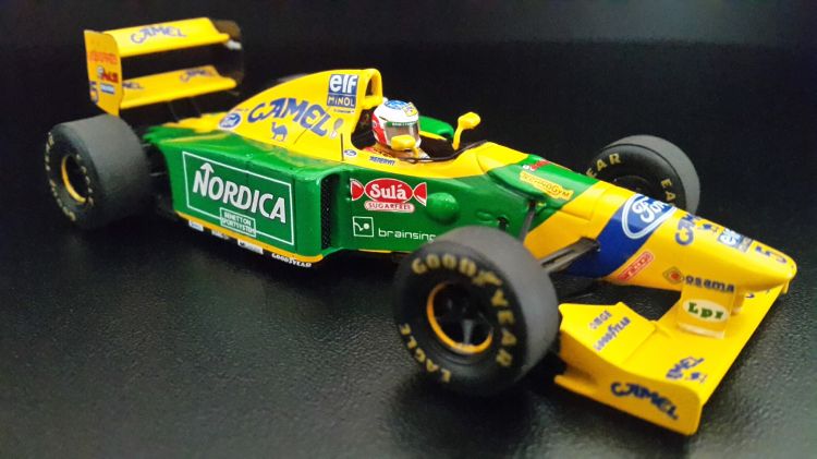 Wallpapers Cars Cars - Toys Benetton - Ford B193b (M.Schumacher - 1993)