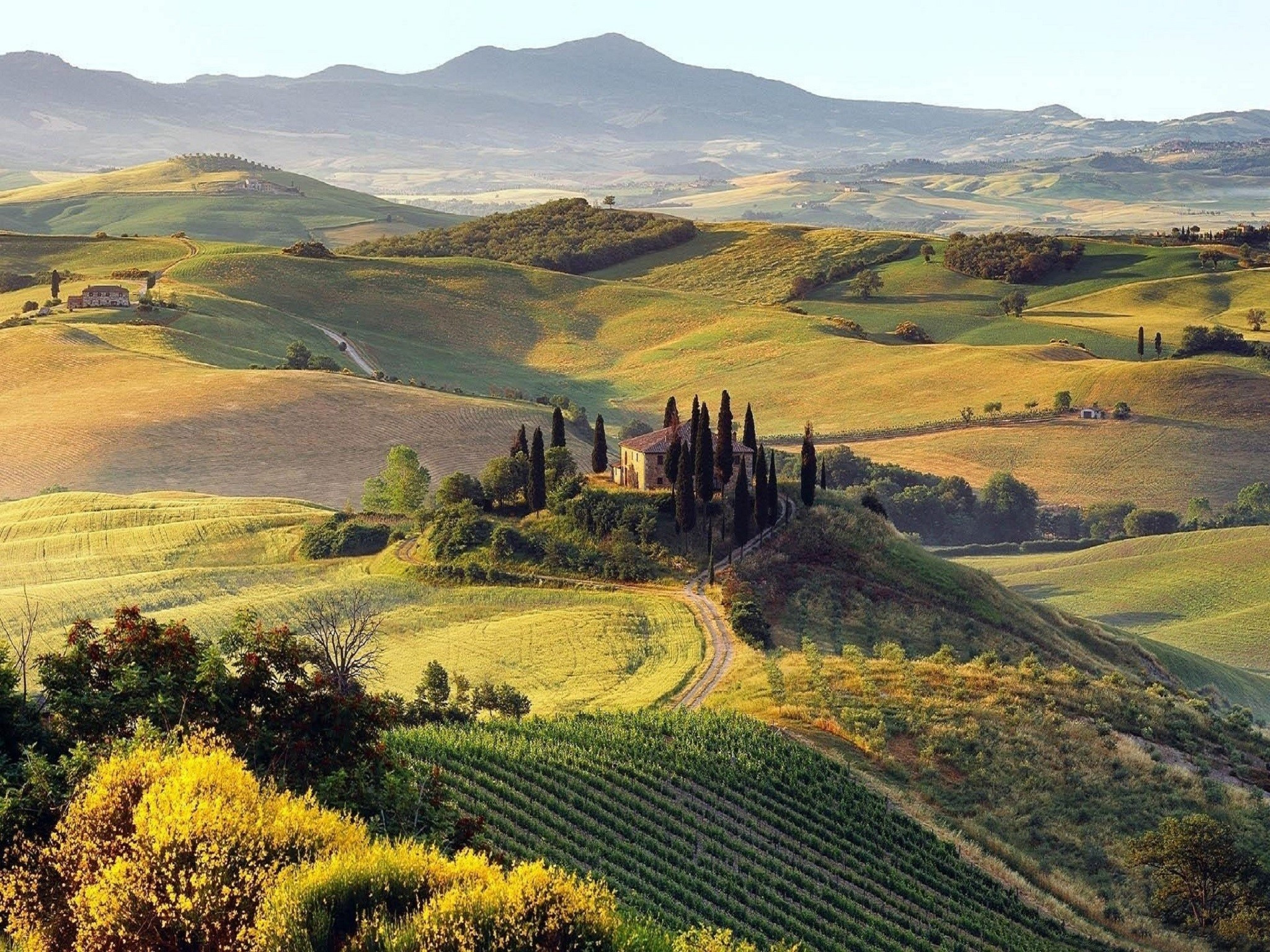 Wallpapers Nature Landscapes Paysage Italie Toscane