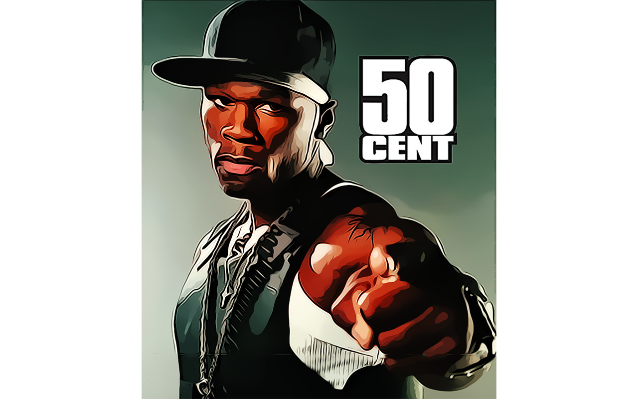 Fonds d'cran Art - Numrique Portraits 50cent gta