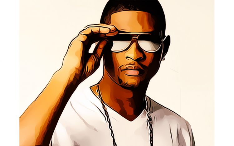 Wallpapers Digital Art Portraits usher gta