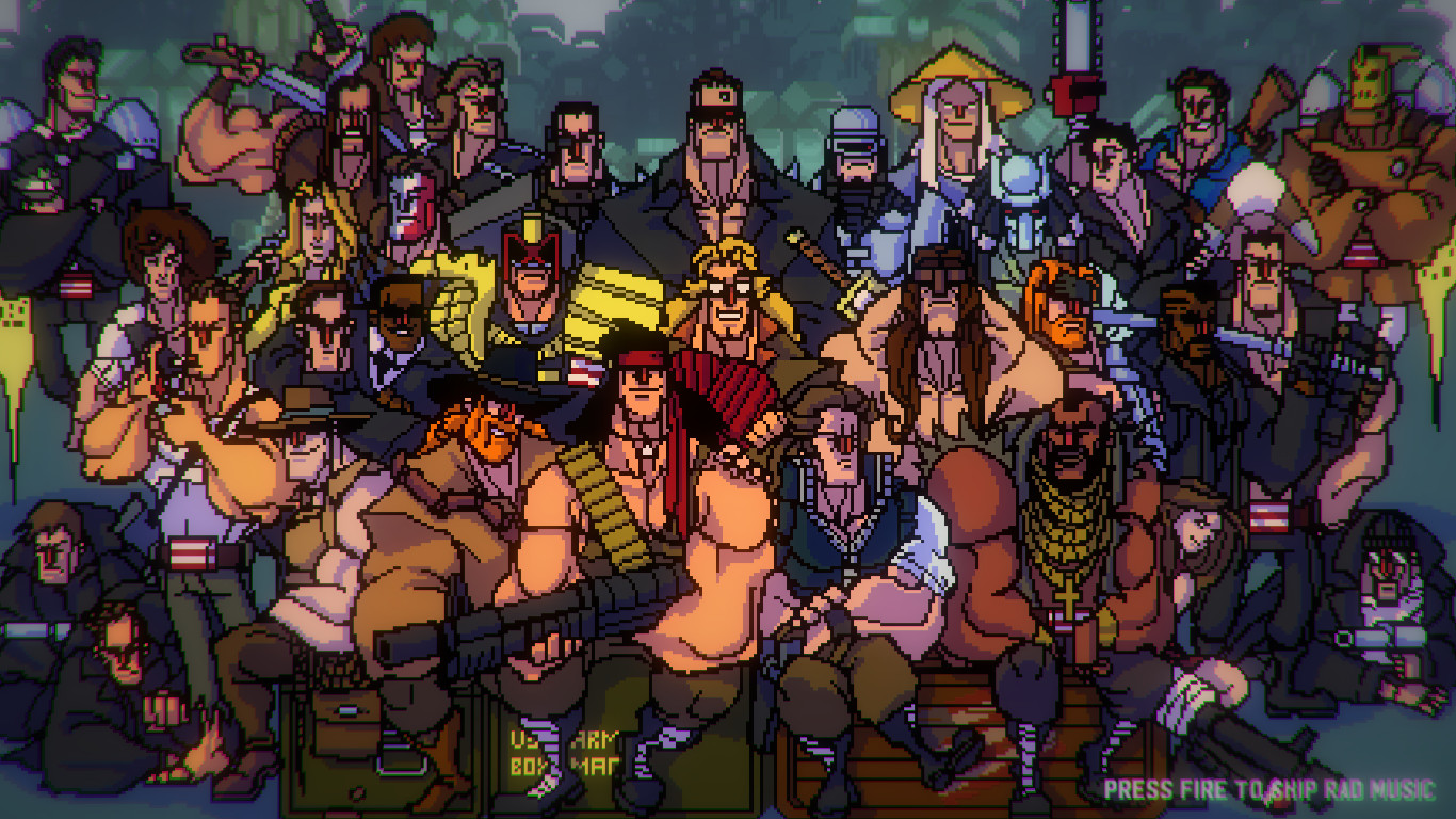 Fonds d'cran Jeux Vido Broforce 