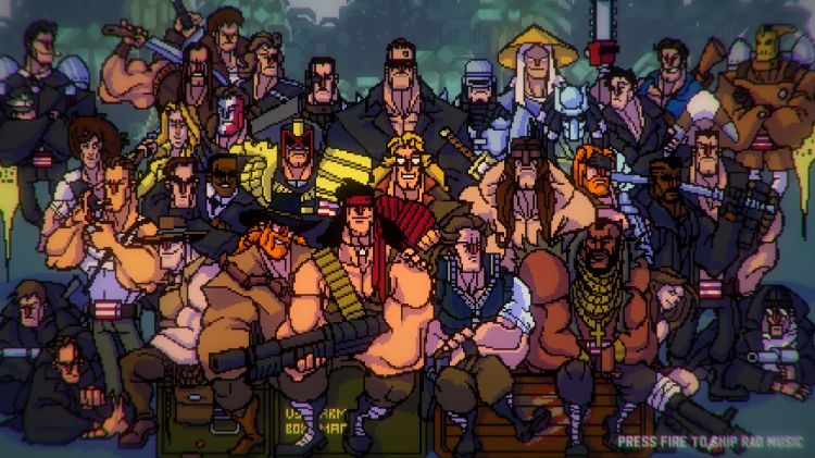 Fonds d'cran Jeux Vido Broforce Wallpaper N466733