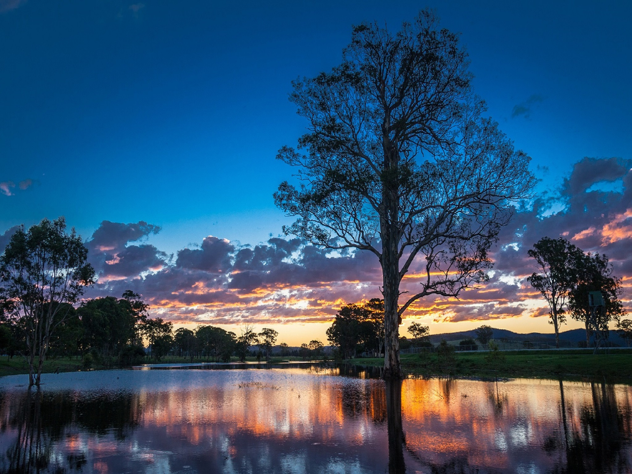 Wallpapers Nature Sunsets and sunrises Coucher de soleil Australie