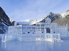 Fonds d'cran Nature Château de glace