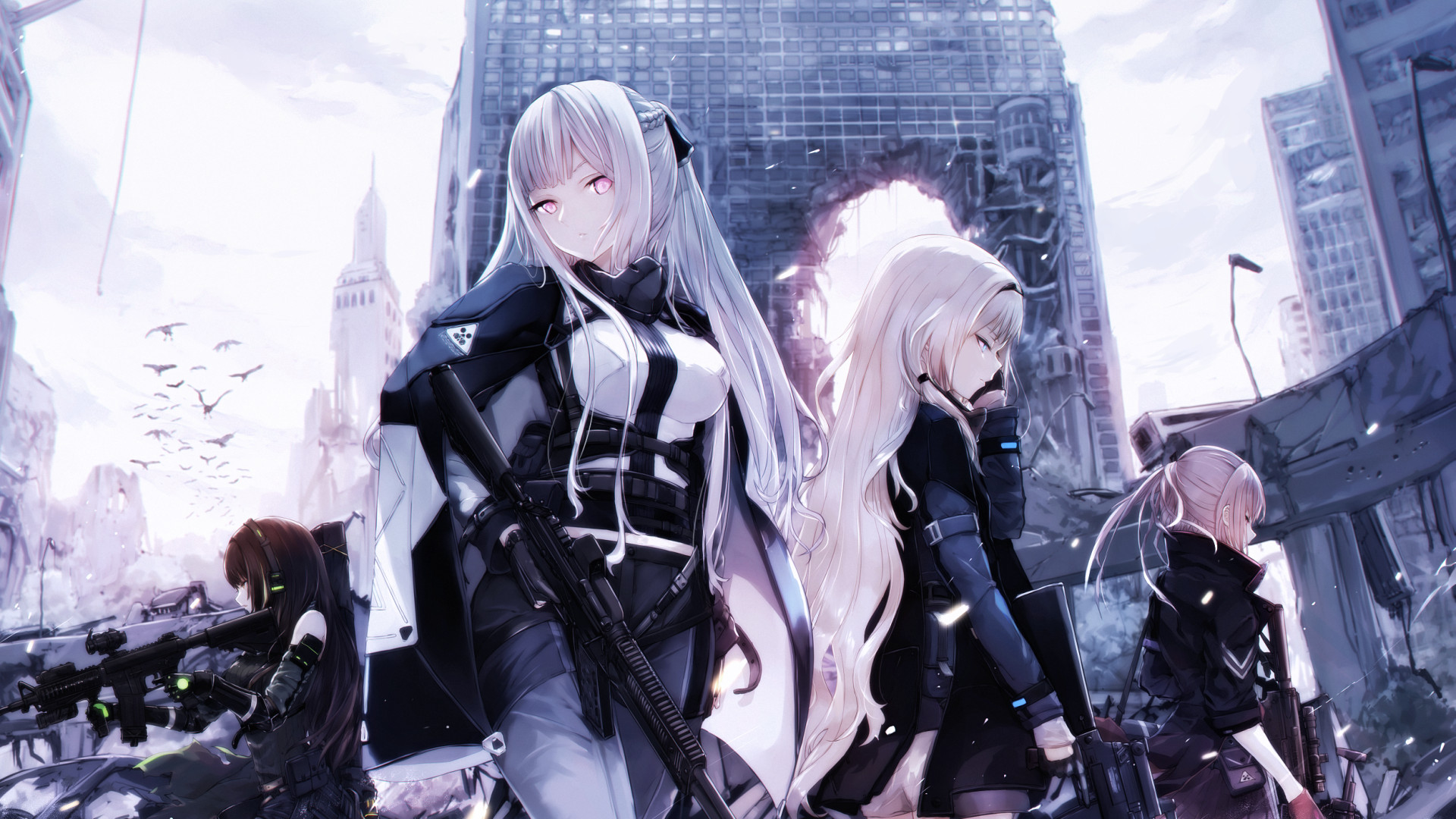 Wallpapers Video Games Girls Frontline 