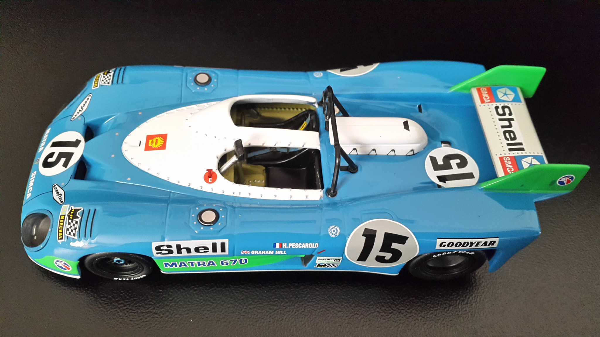 Wallpapers Cars Cars - Toys MATRA MS 670 (gagnante Le Mans 1972 - H.Pescarolo/G.Hill)