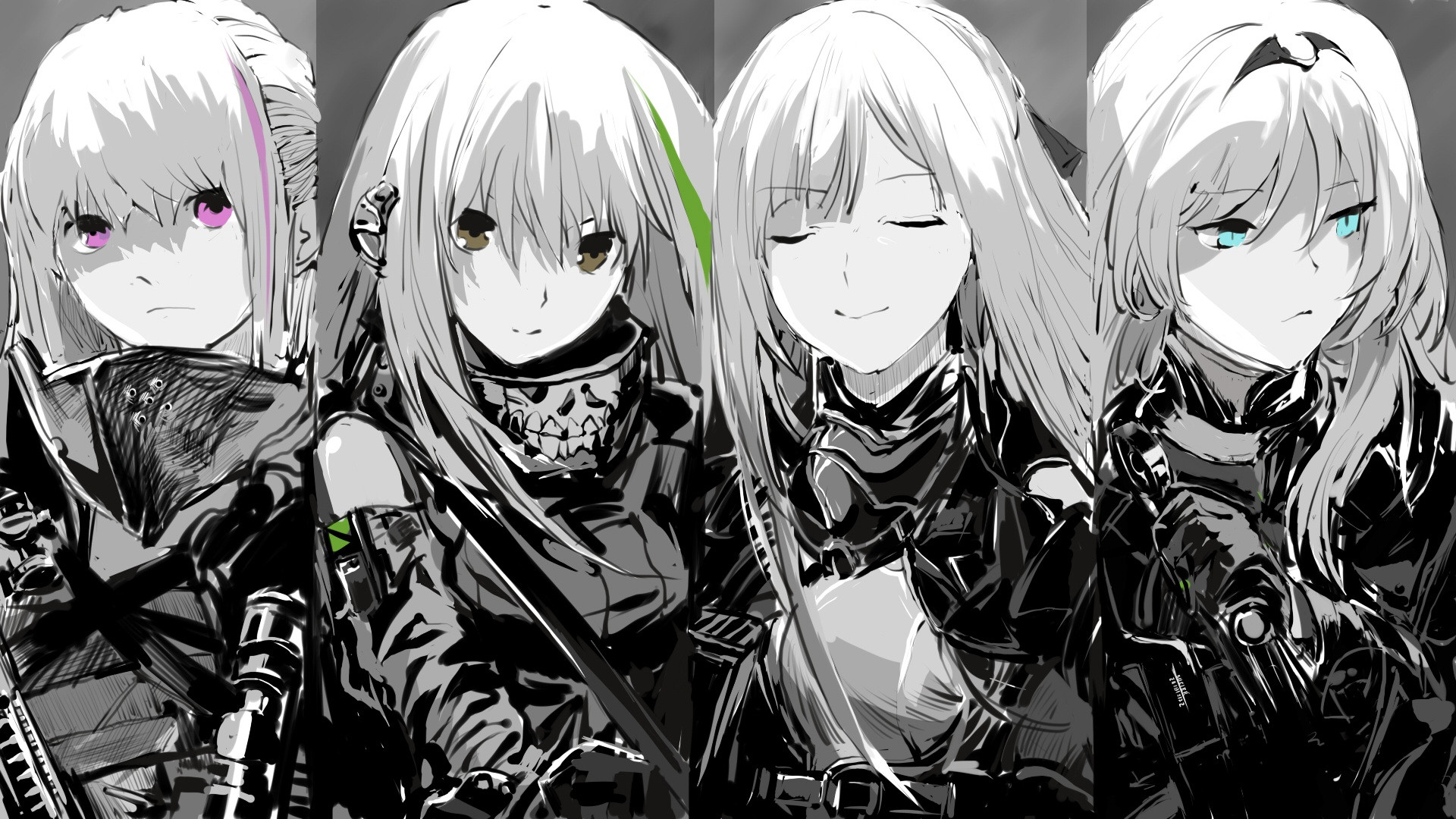 Wallpapers Video Games Girls Frontline 