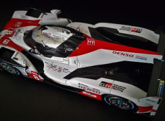  Cars Toyota TS050 gagnante 24 Heures du Mans 2018 (Alonso,Buemi,Nakajima)