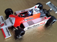  Cars McLaren-Ford M29 (1980 - Alain PROST, 6éme du Grand Prix d'Argentine)