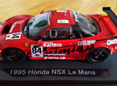  Cars Honda NSX LM (vainqueur de catégorie GT2 Le Mans 1995)