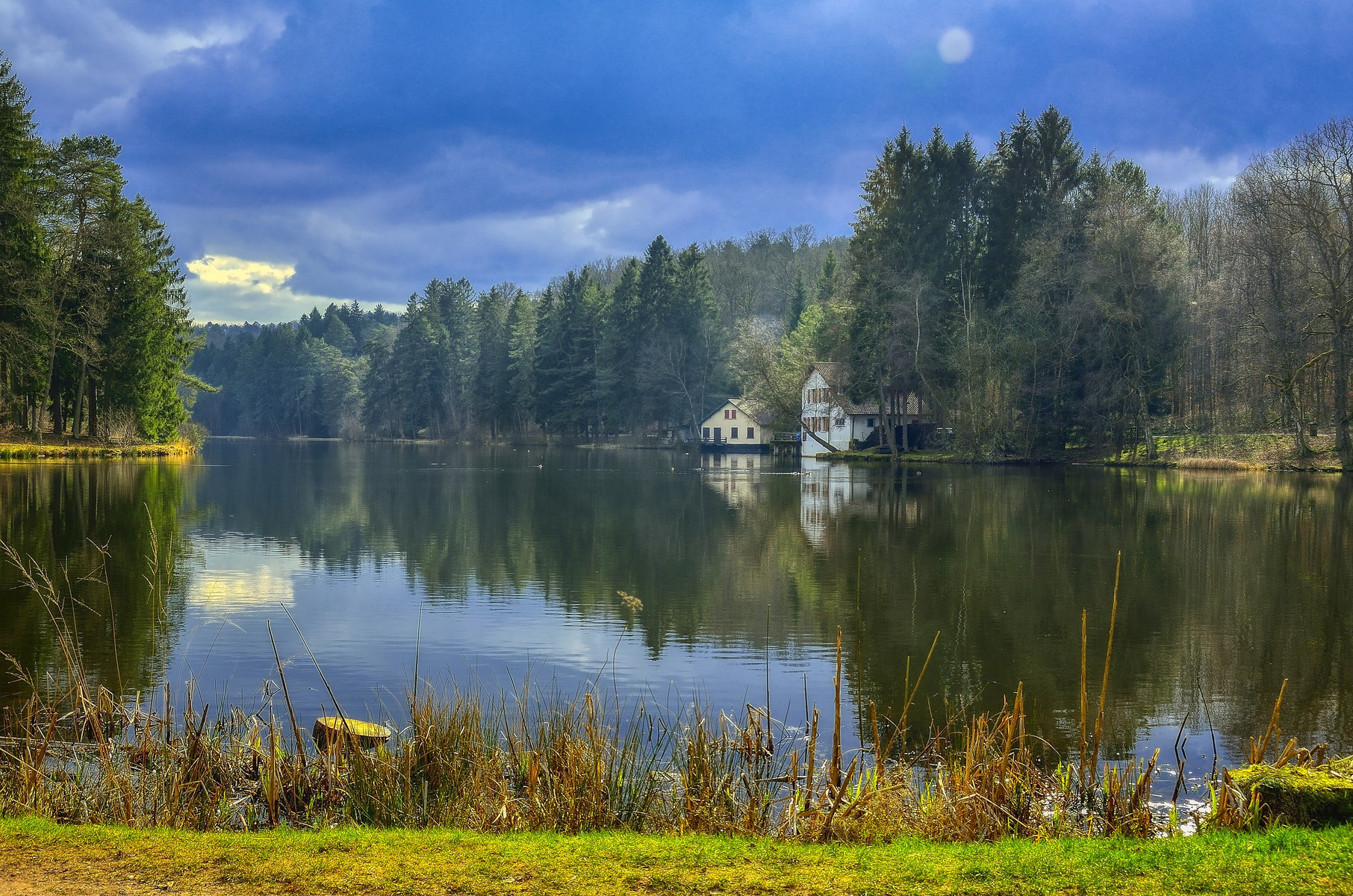 Fonds d'cran Nature Lacs - Etangs Vosges du Nord