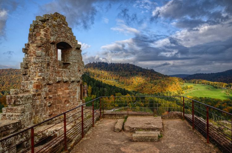 Fonds d'cran Constructions et architecture Ruines - Vestiges Vosges du Nord