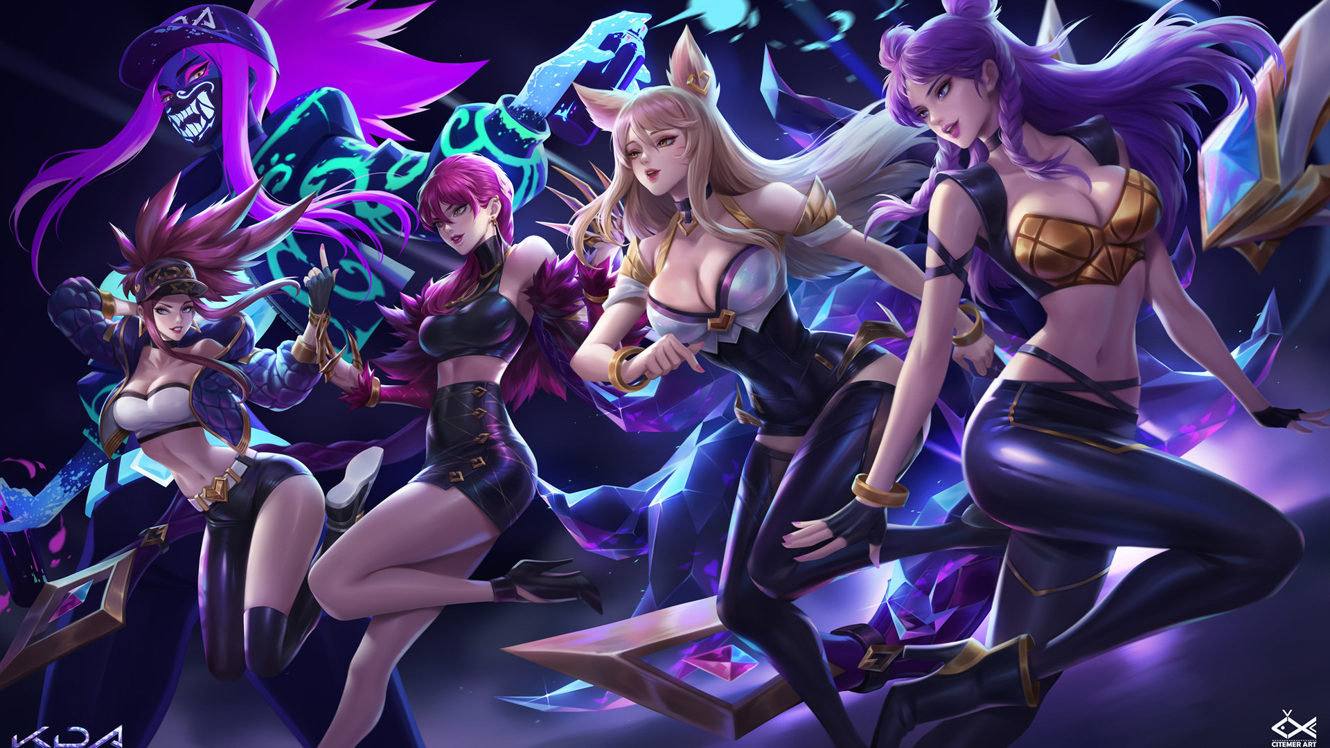 Fonds d'cran Jeux Vido League of Legends - Clash of Fates 