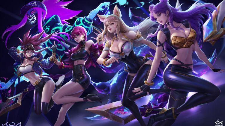 Fonds d'cran Jeux Vido League of Legends - Clash of Fates Wallpaper N470369