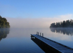  Nature Brume sur le lac