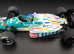  Voitures Benetton - BMW B186 (1986 - Gerhard BERGER)