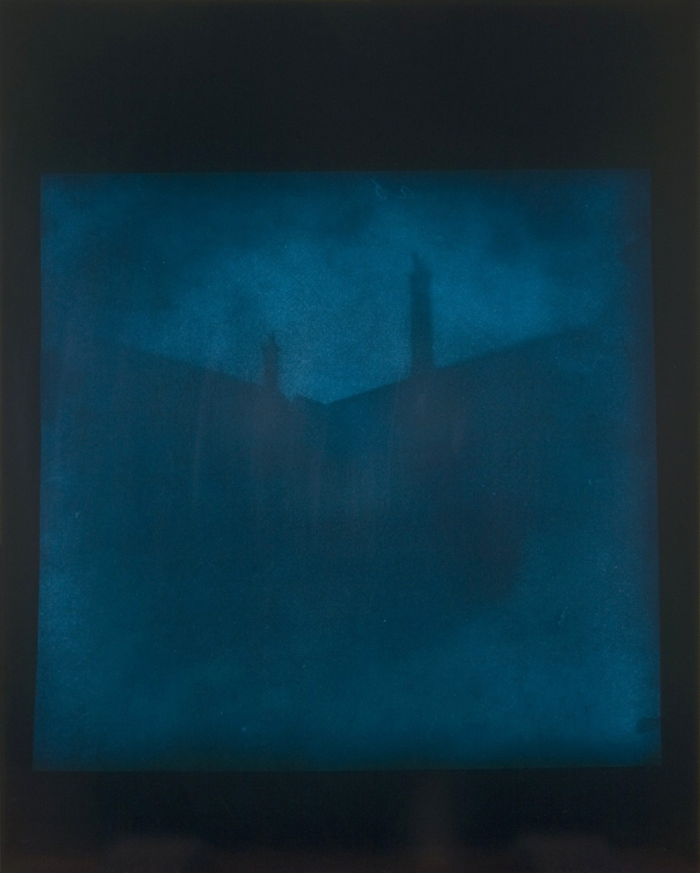 Wallpapers Art - Painting Architecture Photogenic Drawing 017 (Roofline of Lackock Abbey) - 2008 - Hiroshi Sugimoto