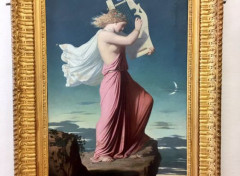  Art - Painting Sapho jouant de la lyre - 1849 - Lopold Burthe