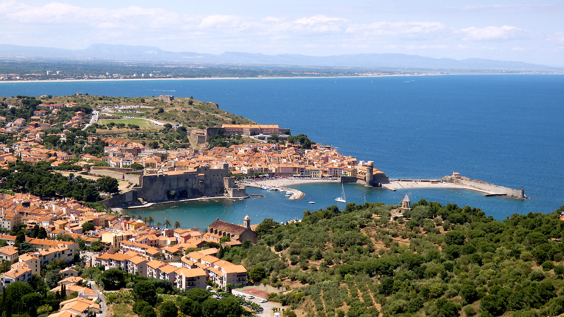 Wallpapers Trips : Europ France > Languedoc-Roussillon Collioure