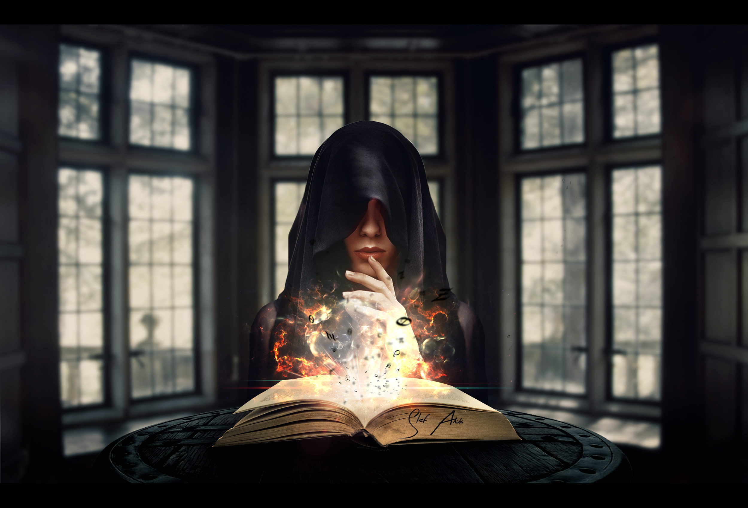 Wallpapers Digital Art Fantasy The reader