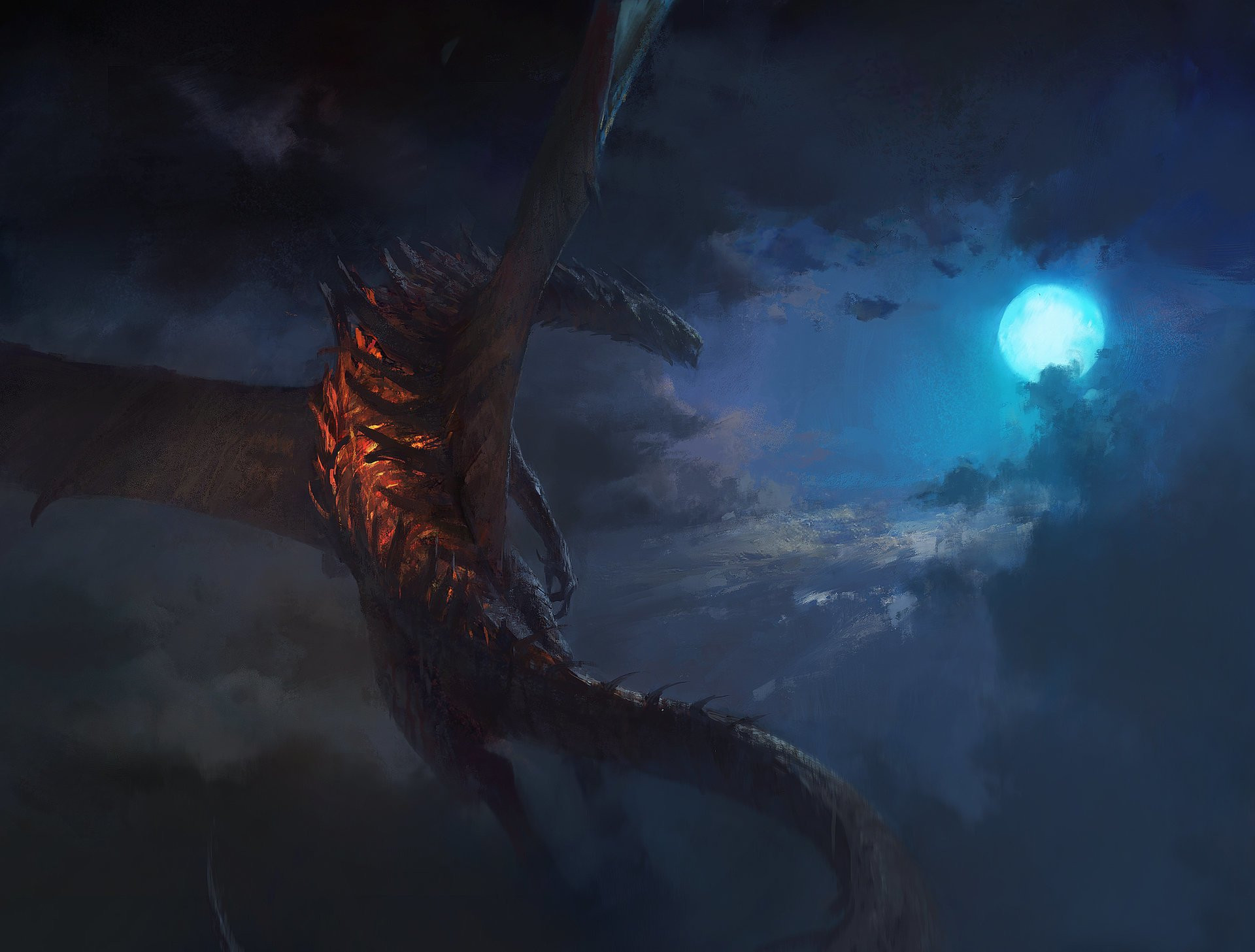 Wallpapers Fantasy and Science Fiction Creatures : Dragons 